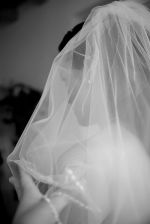Brautschleier Detail