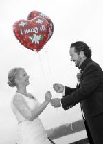 Brautpaar Luftballon